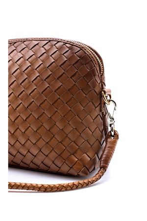 Brown leather Chunky Fellini bag DRAGON DIFFUSION | 8011DGS6MATTAN